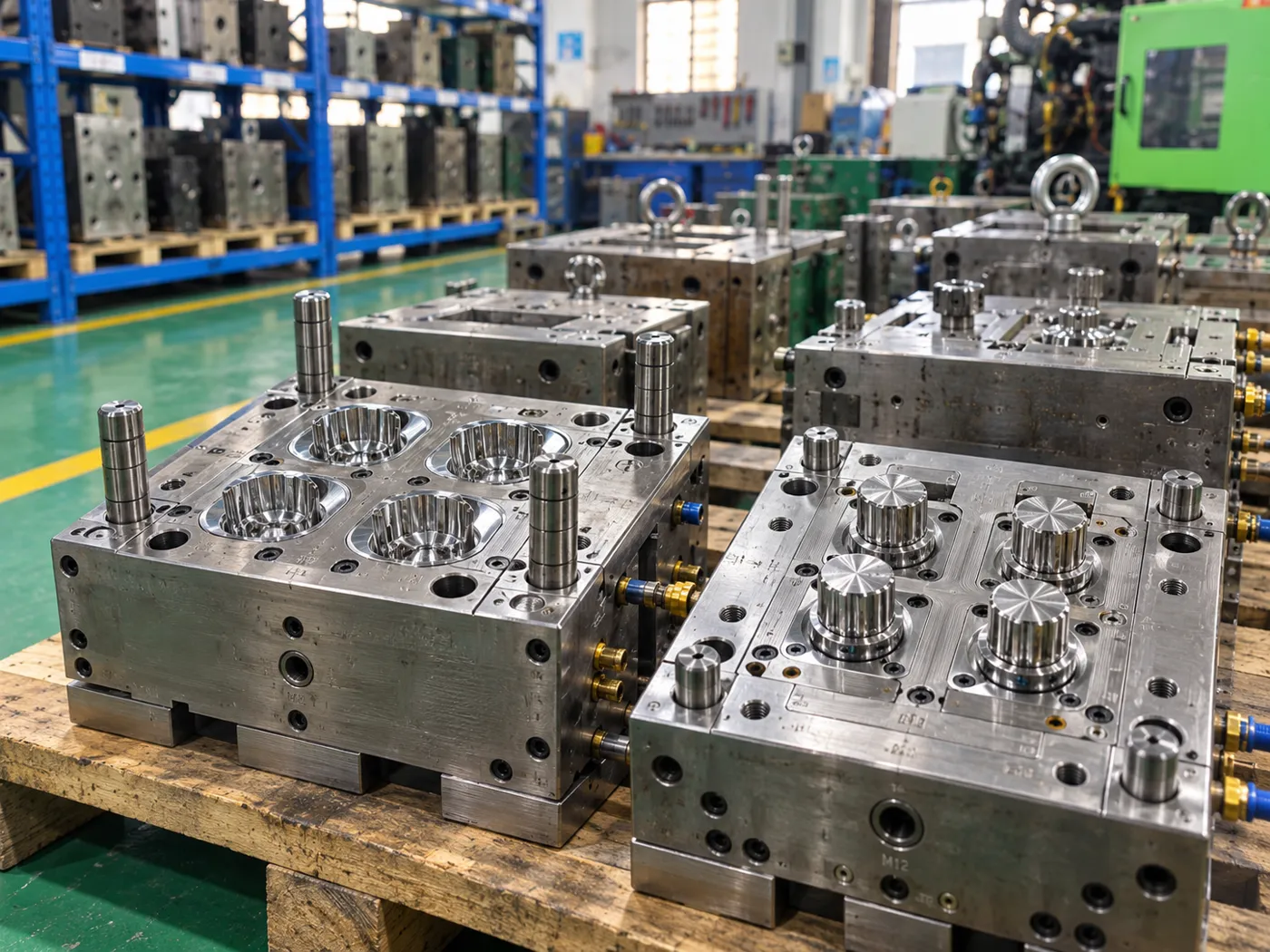 Moldes e ferramentas para tampas